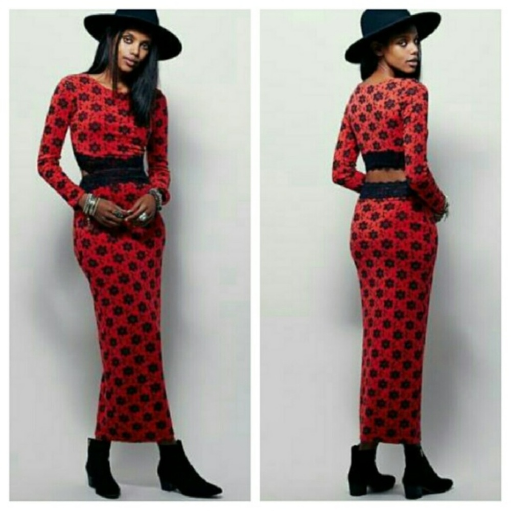 Free People X Greta Maxi Dress NEVER WORN, NWT